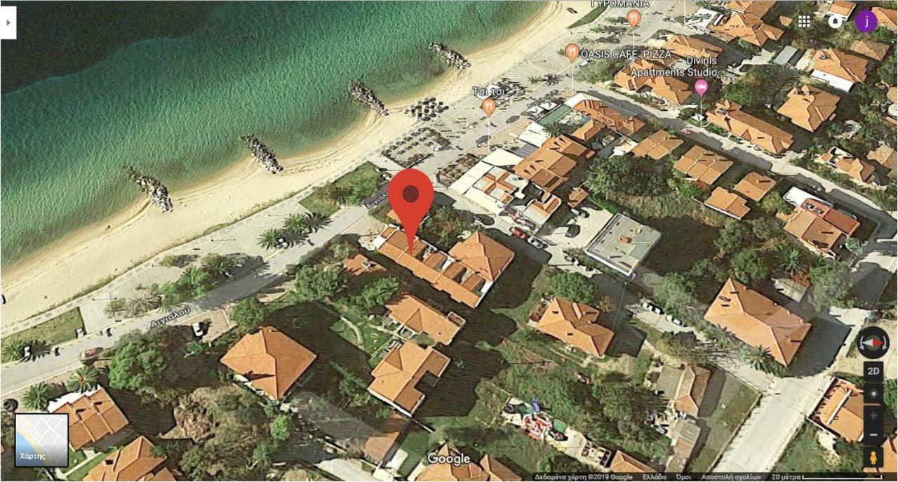 ניקיטי Cute Maisonette No2 On Coastal Sidewalk מראה חיצוני תמונה